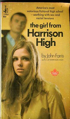The Girl From Harrison High Adult Novel by John Farris 1968 042814lm-ea