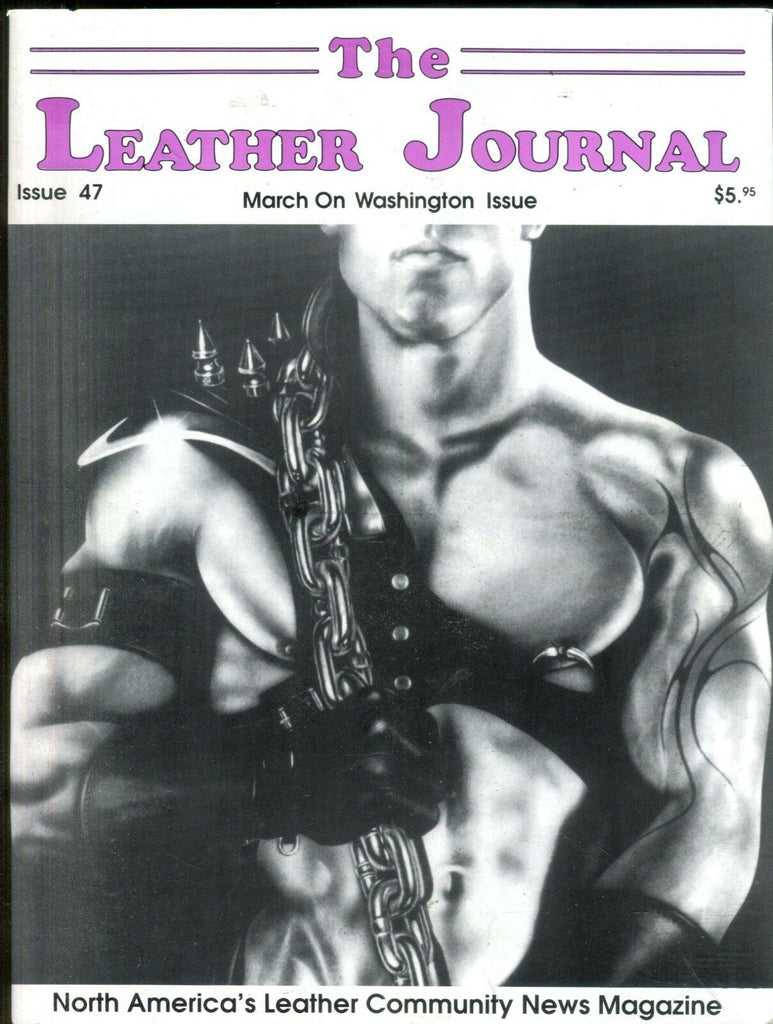 The Leather Journal Magazine March On Washington Issue #47 1993 112618lm-ep