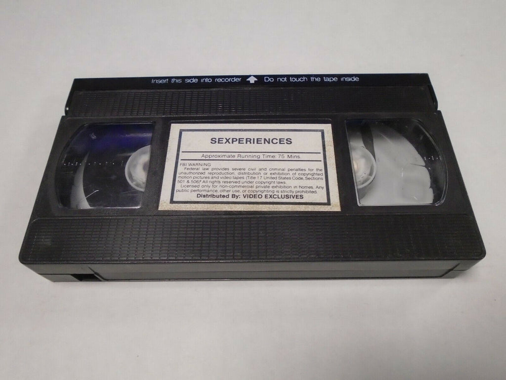Sexperiences 75mins Video Exclusives Adult VHS 032219AMP
