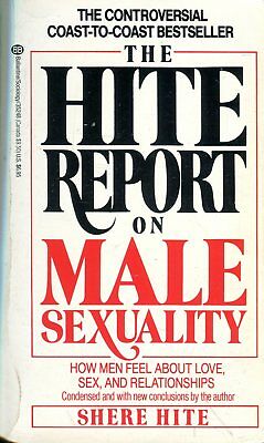 The Hite Report On Male Sexuality Novel by Shere Hite 1988 030618lm-ep