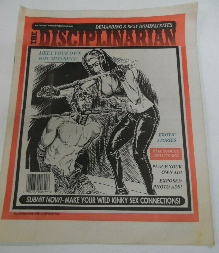 The Disciplinarian Newspaper Demanding & Sexy Dominatrixes vol.1 #25 120819lm-ep