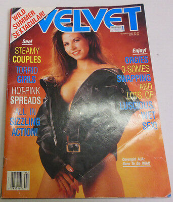 Velvet Magazine Aja Nina Trixie July 1990 By Eton 120313REP