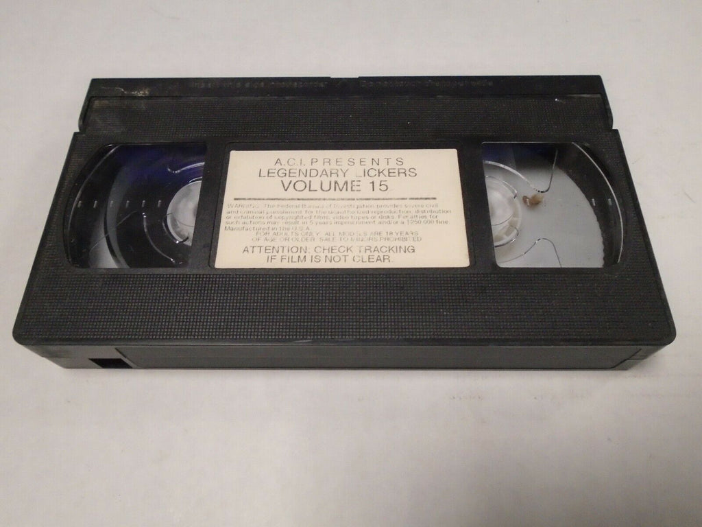 Legendary Lickers Vol 15 Adult VHS 032019AMP2