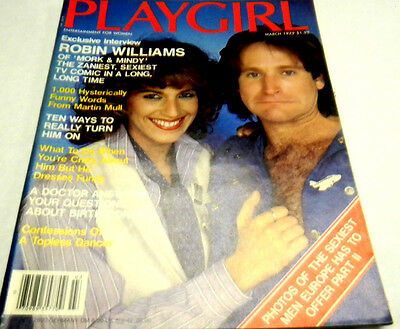 Playgirl Adult Magazine "Robin Williams" March 1979 exc052413lm-ep