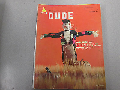 The Dude Adult Magazine Audrey November 1957 vg 011715lm-ep