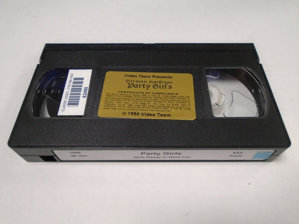 Party Girls Ready to Have Fun 1998 90mins Adult VHS 022719AMP3