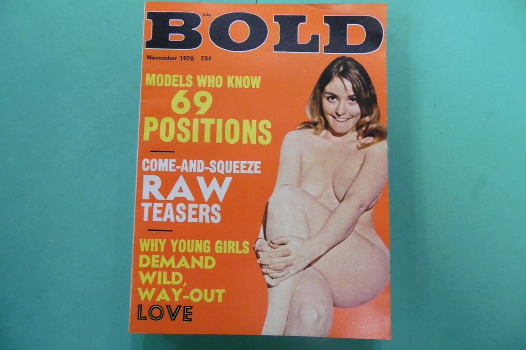Bold Adult Digest 69 Positions November 1970 102116lm-ep
