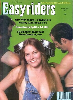 Easyriders Magazine Tribute To Harley-Davidson 74's August 1979 040918lm-ep