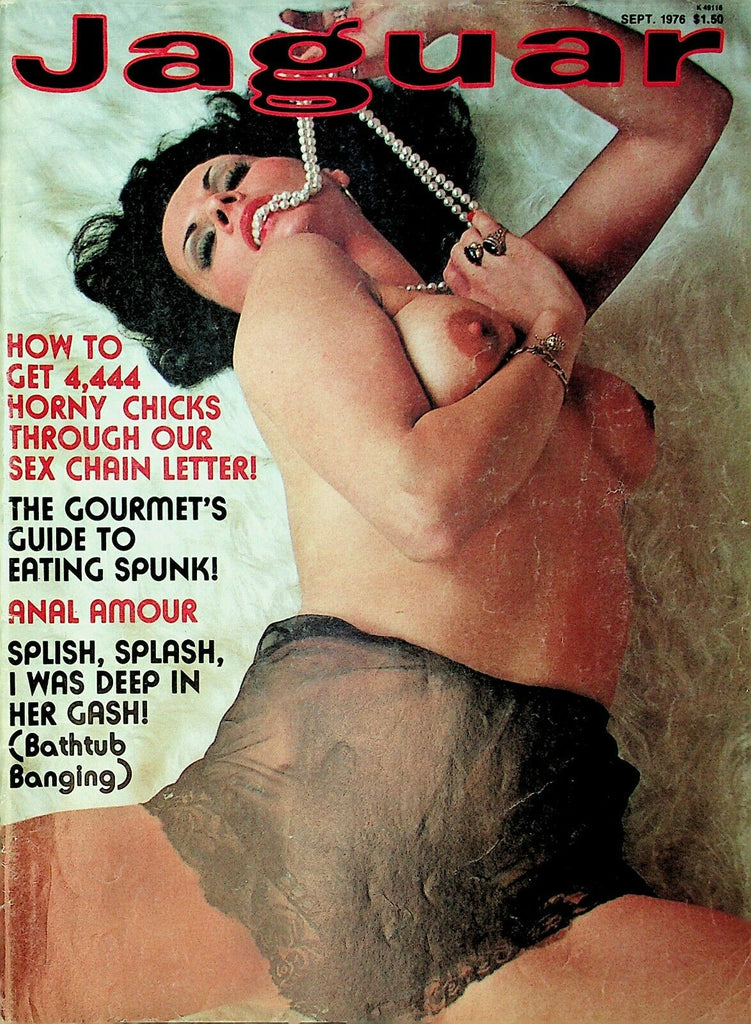 Jaguar Magazine Centerfold Girl Helen September 1976 011321lm-ep