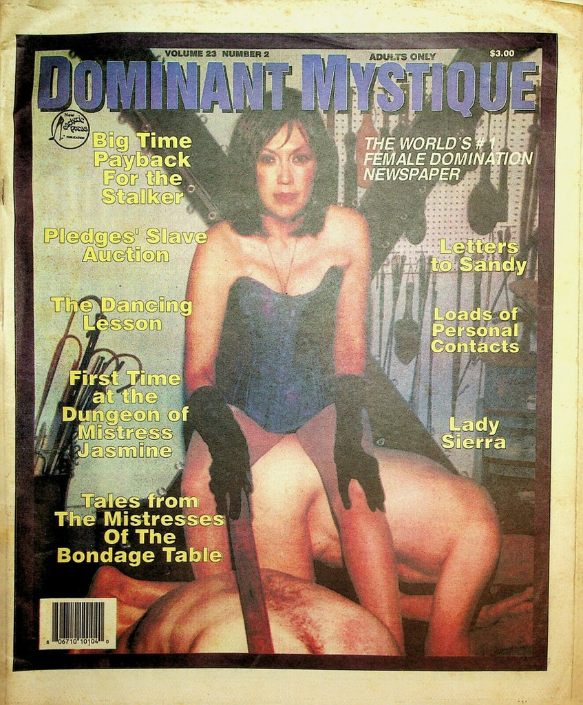 Dominant Mystique Newspaper Mistress Sierra vol.23 #2 2002 021820lm-ep