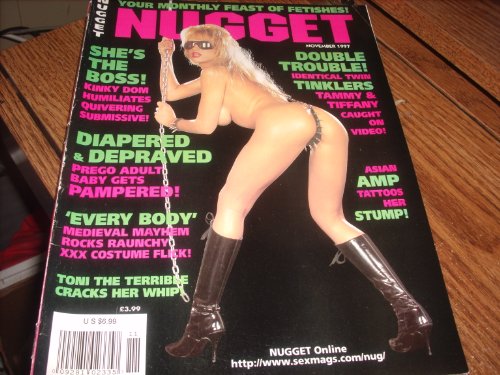 Nugget Adult Magazine November 1997 She's the Boss