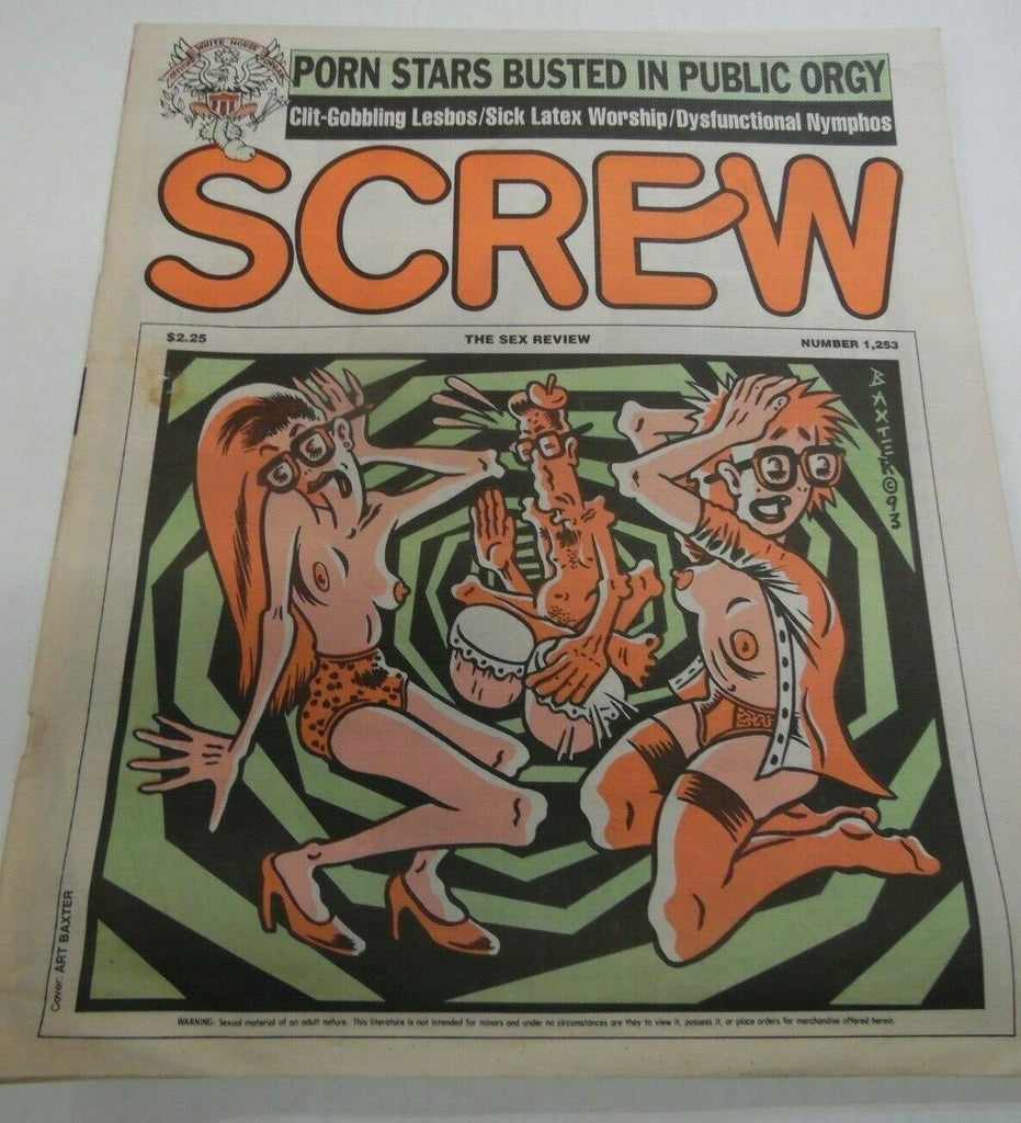 Screw Newspaper Clit-Gobbling Lesbos #1253 March 8, 1993 121719lm-ep