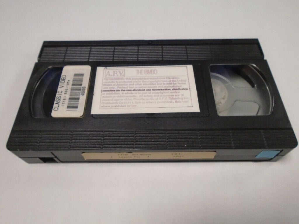 The Bimbo Leanna Fox 1992 Jennifer Peace Adult VHS 022019AMP2