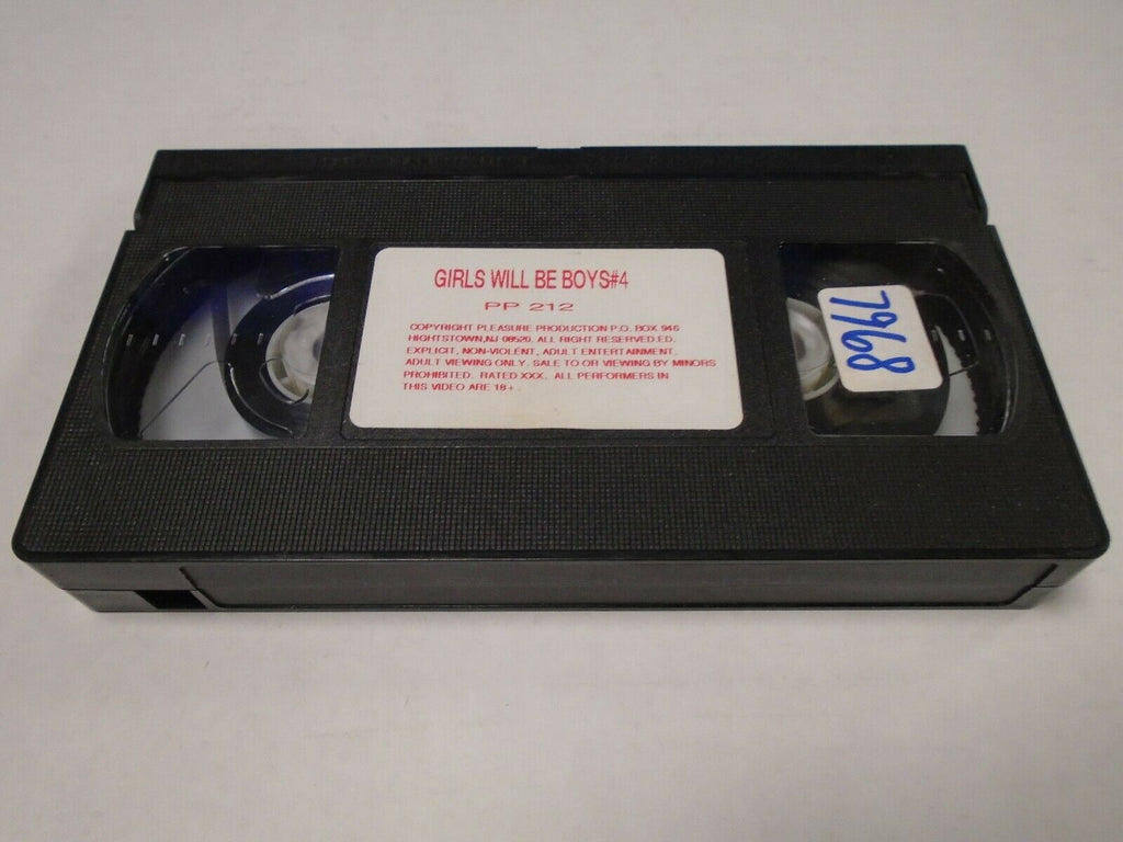 Girls Will be Boys #4 Pleasure Production Adult VHS 051419AMP2