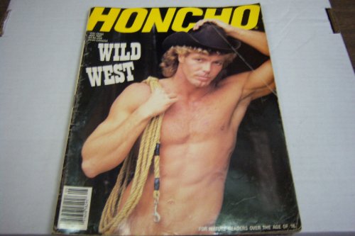 Honcho Gay Adult Magazine "Wild West" May 1987