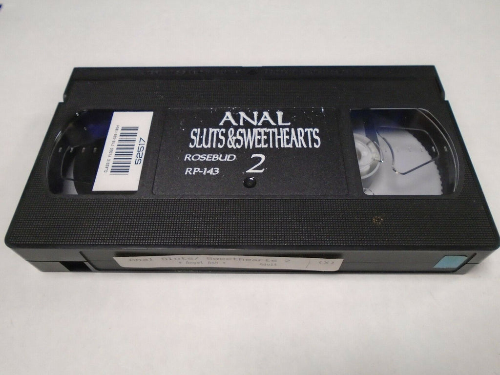 Anal Sluts & Sweethearts 2 Angel Ash Rosebud 2 Adult VHS 021519AMP2