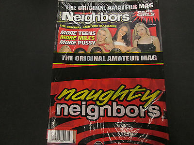 Naughty Neighbors Adult Magazine August 2005 new/ sealed 032015lm-ep2