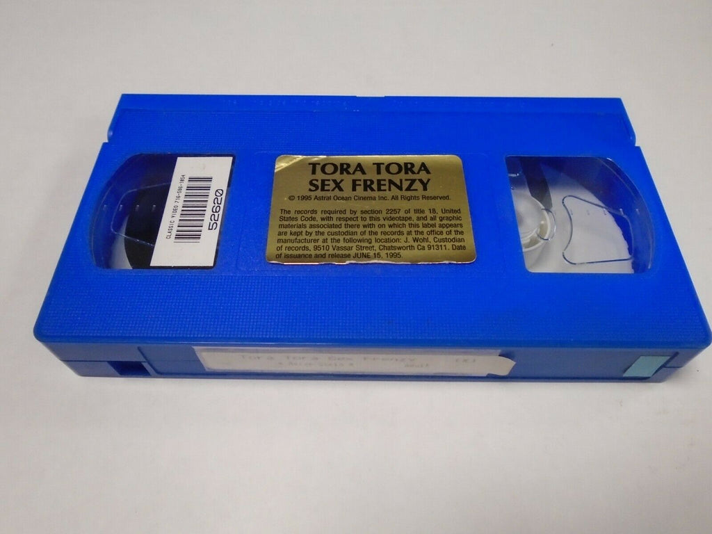 Tora Tora Sex Frenzy 1995 Asian Girls Adult VHS 050919AMP