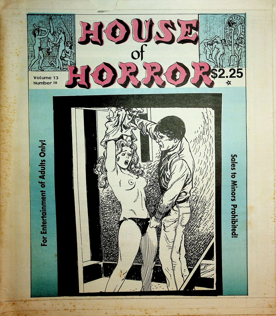 House Of Horror Fetish Newspaper vol.3 #10 1980's 022220lm-ep