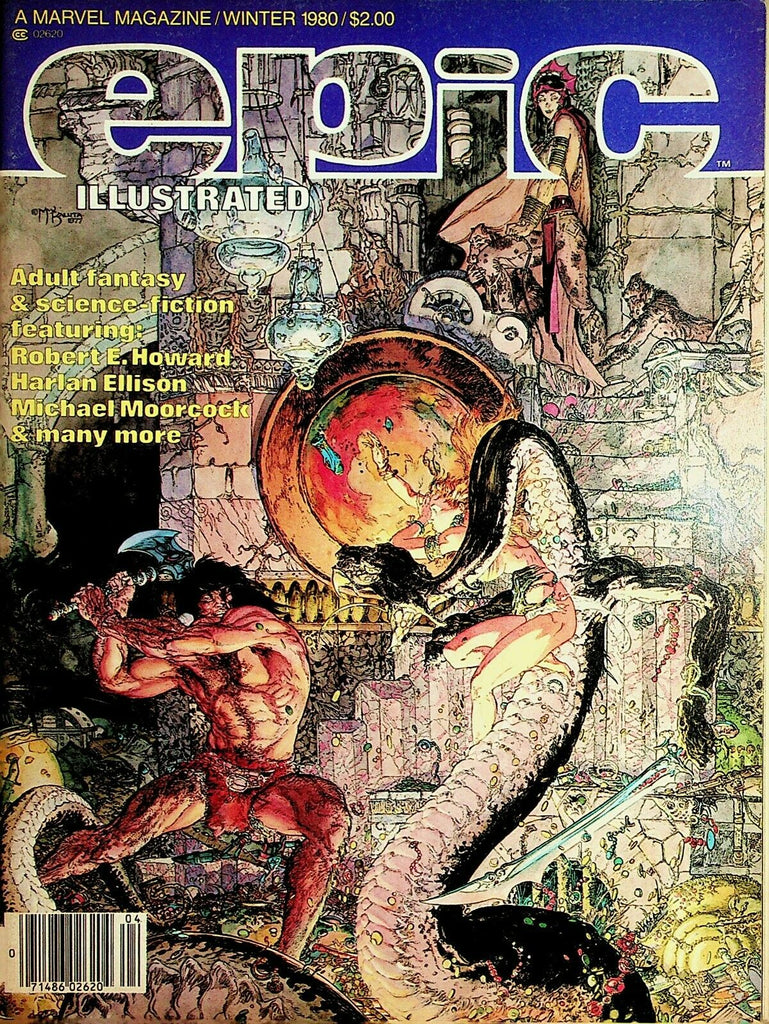Epic Illustrated Magazine Robert E. Howard/Harlan Ellison 1980 081020lm-ep