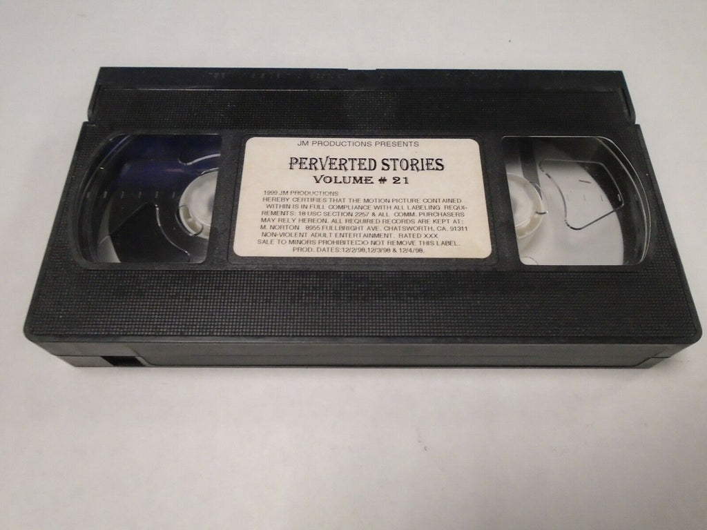 Perverted Stories Vol #21 JM Productions 1998 Adult VHS 042319AMP