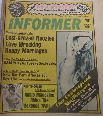 Informer Adult Newspaper Lust-Crazed Floozies June 6,1976 011213lm-epa