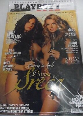 Playboy Solvenien Magazine w/Calendar December 2006 New 052218lm-ep
