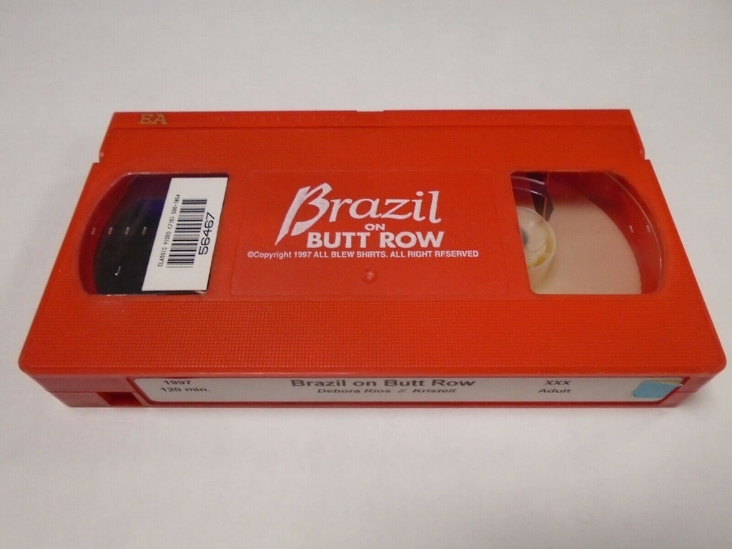 Brazil on Butt Row Debora Rios 1997 120mins Adult VHS 021319AMP