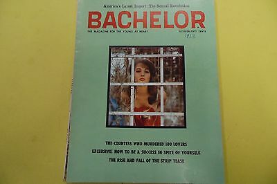 Bachelor Magazine Nina DuVant October 1963 071216lm-ep2 - Used