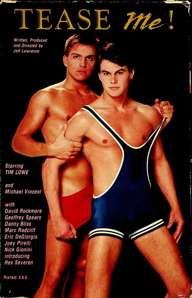 Tease Me! Gay VHS Tim Lowe / Michael Vincent XXX 021820lm-ep4