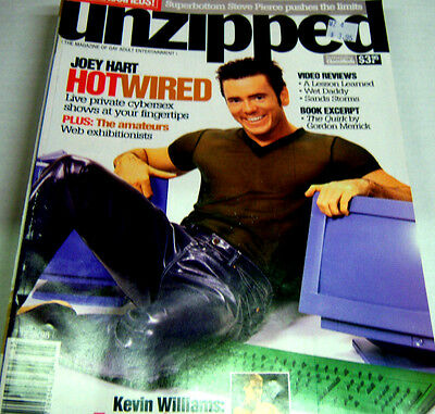 Unzipped Gay Adult Magazine"Hotwired" December 1998 nm 043013Lm-ep
