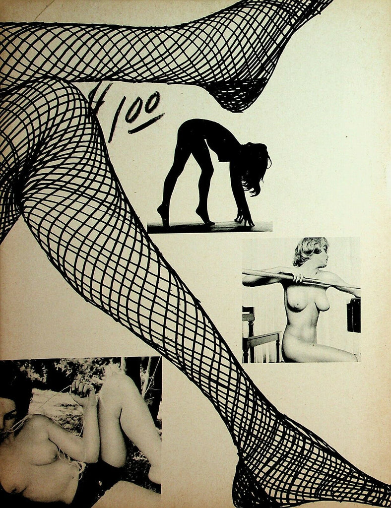 Vintage Leg Pin-Up Magazine Sexy Billi 1960's Readers Copy 031720lm-ep