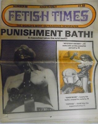 Fetish Times Newspaper "Expose" #89 1981 052518lm-ep