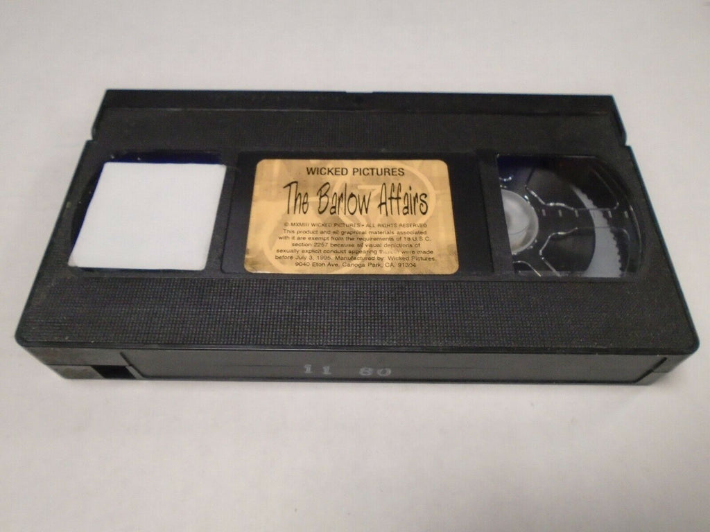 The Barlow Affairs Wicked Pictures 1995 Adult VHS 032019AMP2