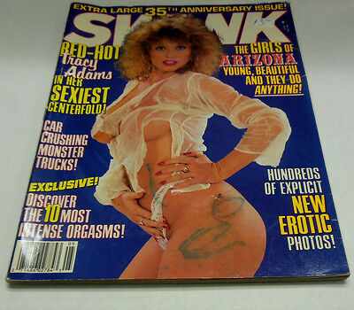 Swank Busty Adult Magazine Tracy Adams May 1989 052614lm-ep