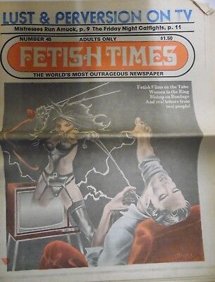 Fetish Times Adult Newspaper Lust & Perversion #45 1977 052118lm-ep2