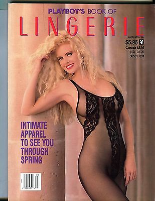 Playboy's Book Of Lingerie Magazine Kristin Rose March 1991 071817lm-ep