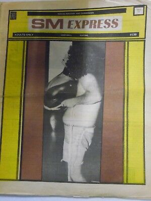 SM Express Fetish Newspaper Sexual Mastery & Submission 1977 052118lm-ep