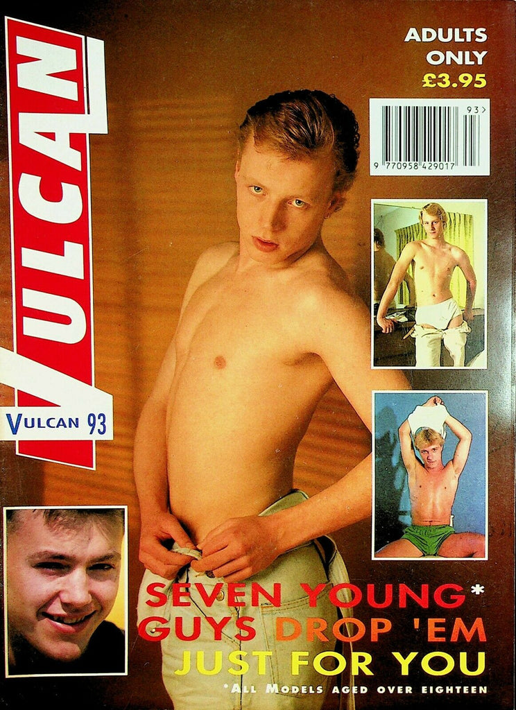 Vulcan Gay Magazine Cover Guy Sean #93 1990's 011121lm-ep