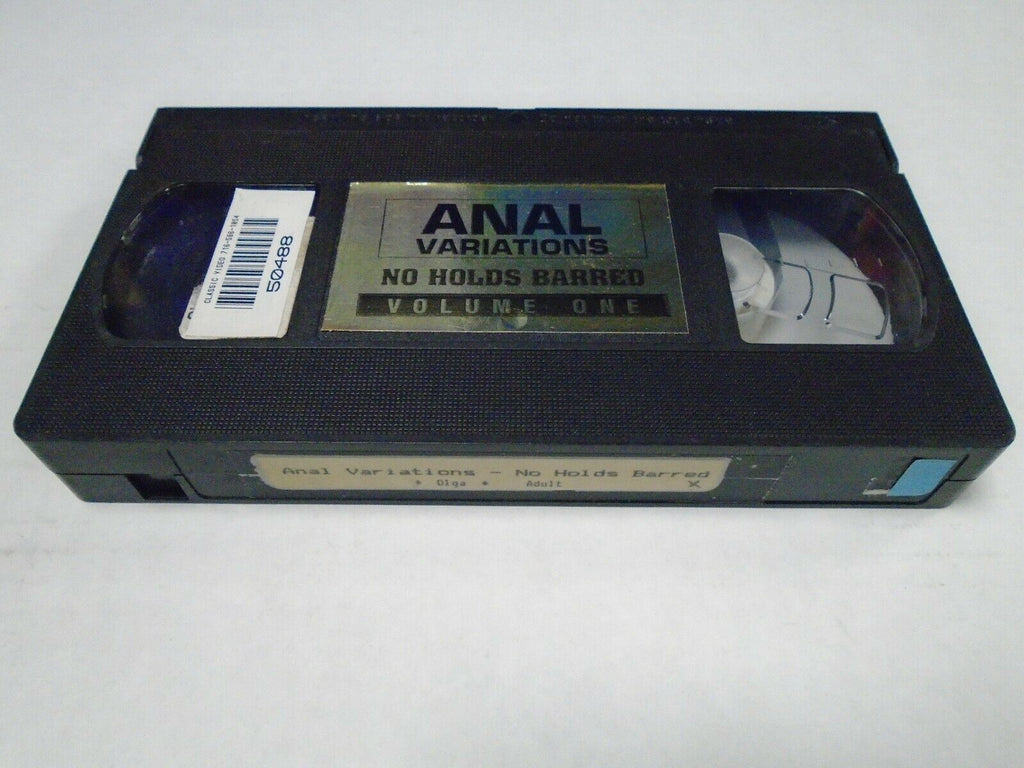 Anal Variations No Holds Barred Vol 1 Olga Adult VHS 021519AMP