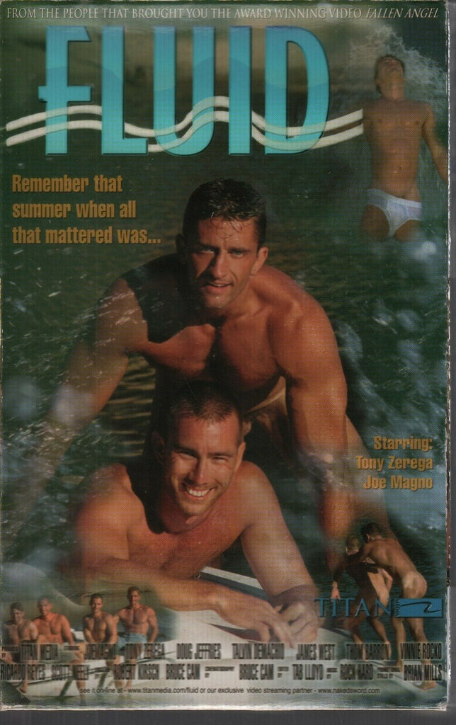 Fluid Joemagno Tony Zerega Doug Jeffries Gay Male Adult VHS 080519AMP3