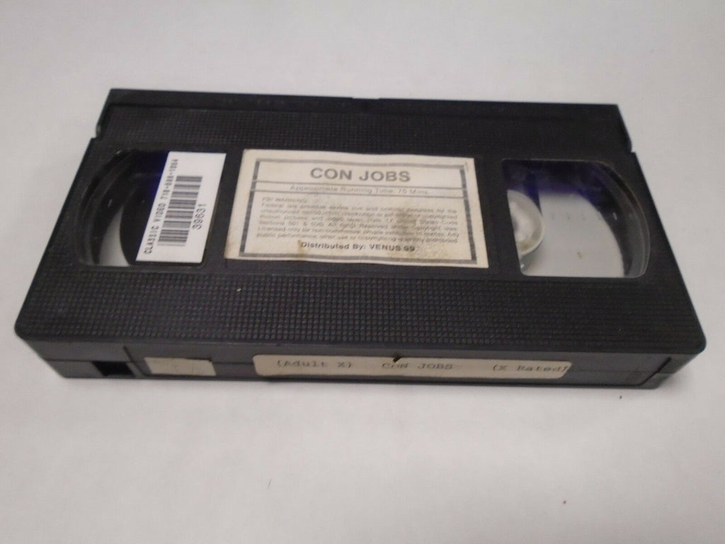 Con Jobs Sean Michaels Mandy Monroe 75mins Adult VHS 020119AMP