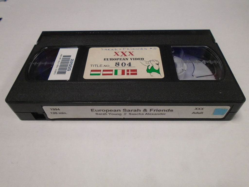 European Sarah & Friends Sarah Sascha Alexander 1994 120m Adult VHS 022019AMP3