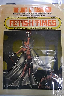Fetish Times Adult Newspaper Joys Of Castration #31 1976 030417mag lm-ep