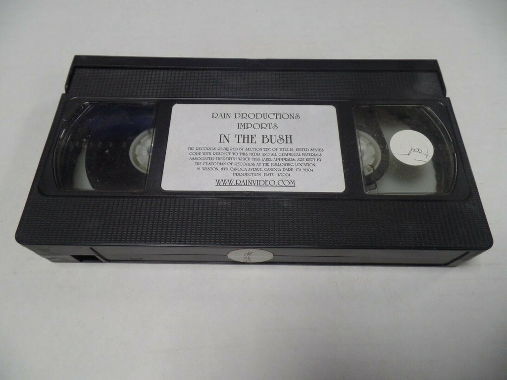 In the Bush Rain Productions Imports 2001 Adult VHS 051519AMP