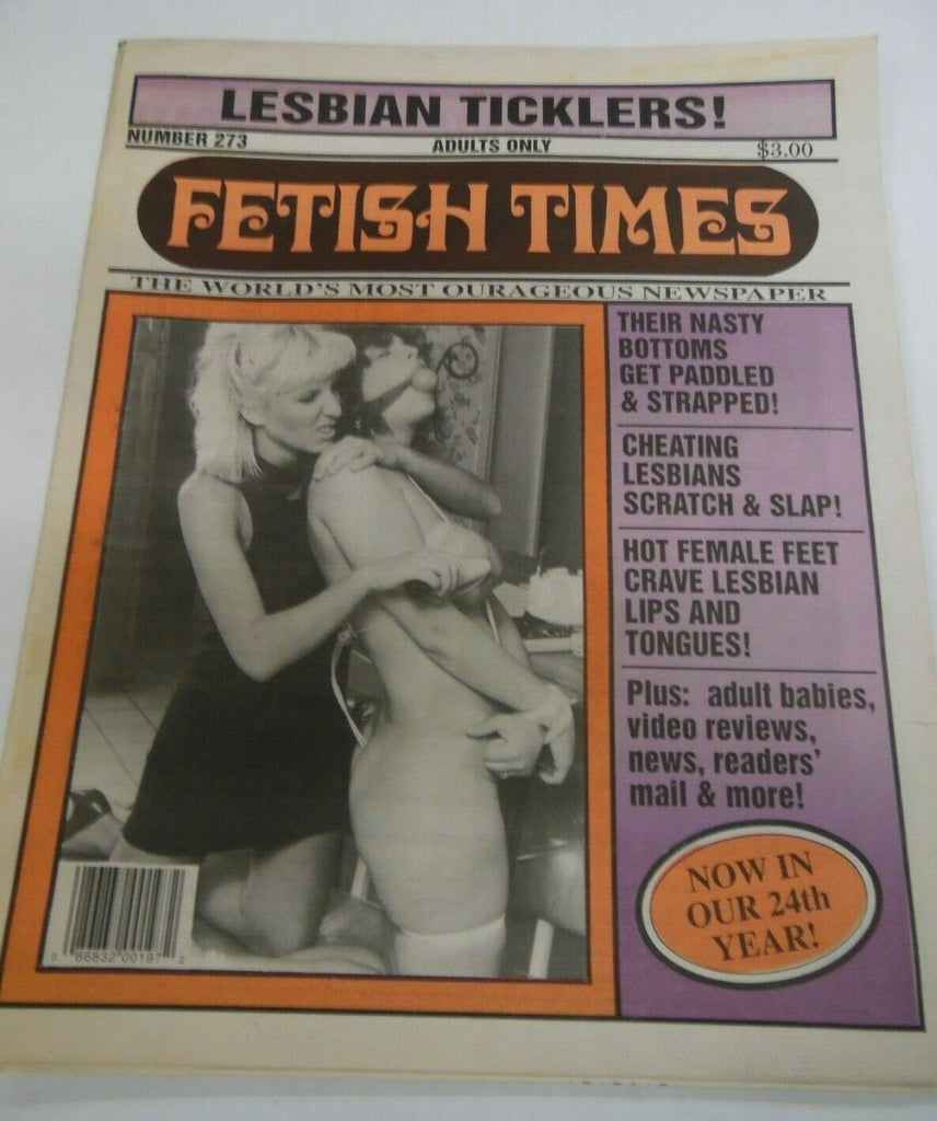 Fetish Times Fetish Times Newspaper Lesbian Ticklers! #273 1996 120819lm-ep - Used