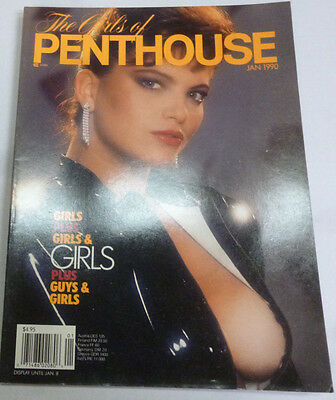 The Girls Of Penthouse Magazine Stephanie Rage & Linda January 1990 013014REP