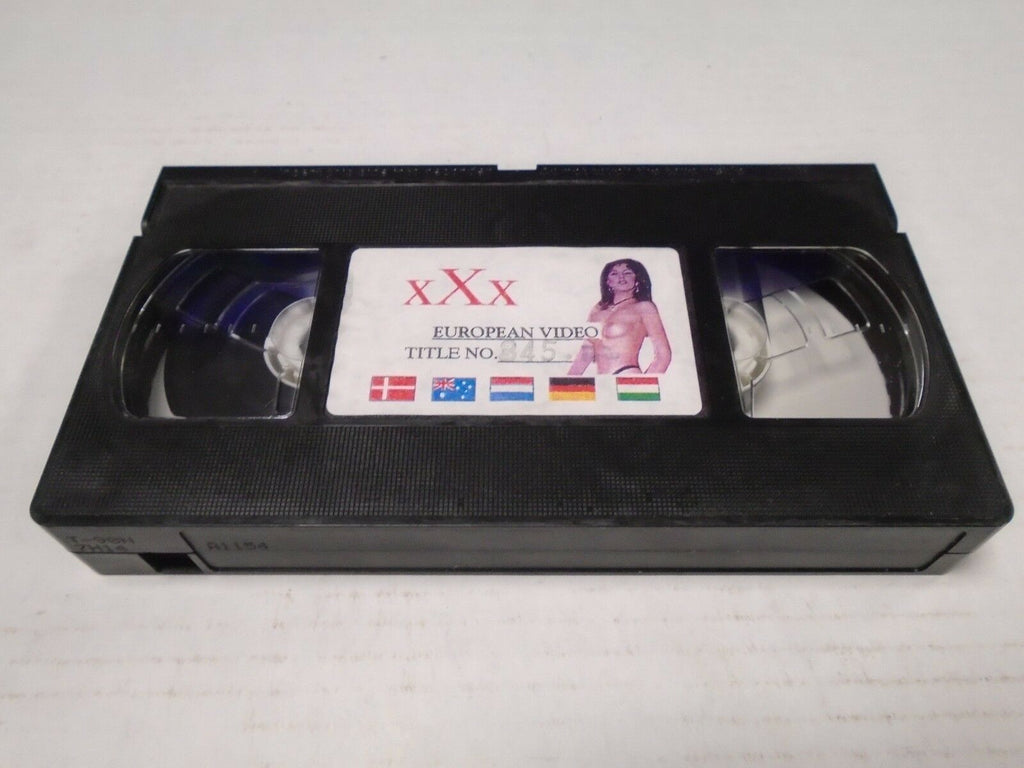 European Video #345 Horniest XXX Models Vintage Adult VHS 011119AMP3