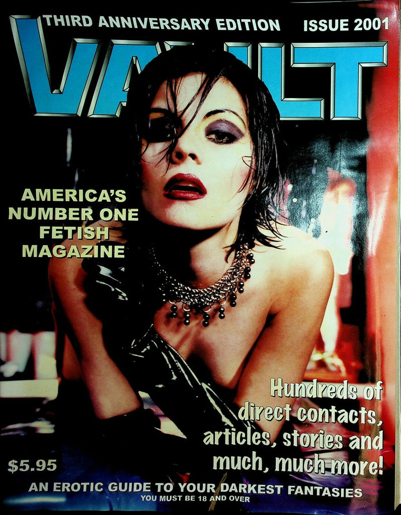 Vault Fetish Newspaper Mistress De Ville #2001 1996 3rd Anniversary 022820lm-ep