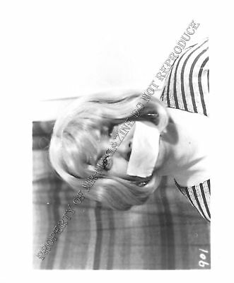 Adult Photo Vintage B&W 4x5 Bondage Beautiful Blonde Bound Dominated 325XU